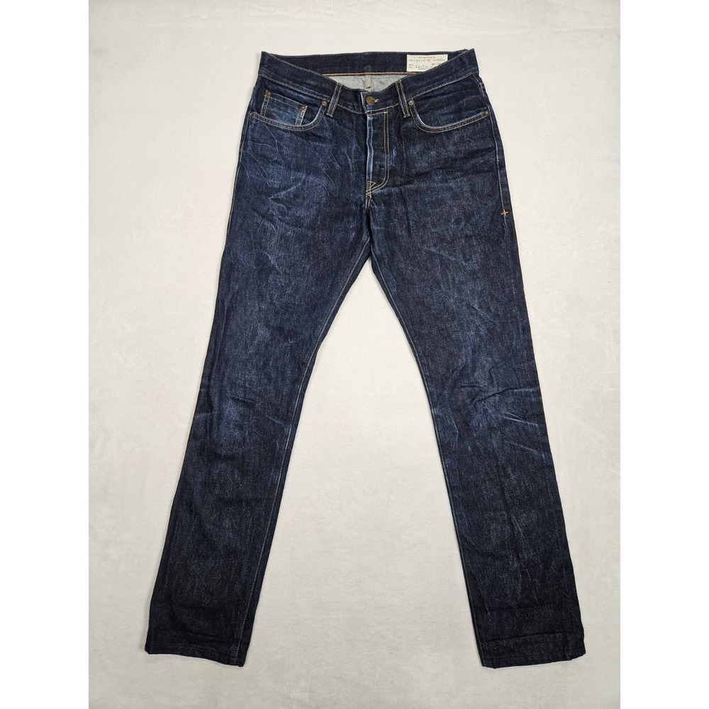 Imogene + Willie Barton Jeans Men's Size 30x32 Selvedge Denim Slim Leg‎ Mid Rise